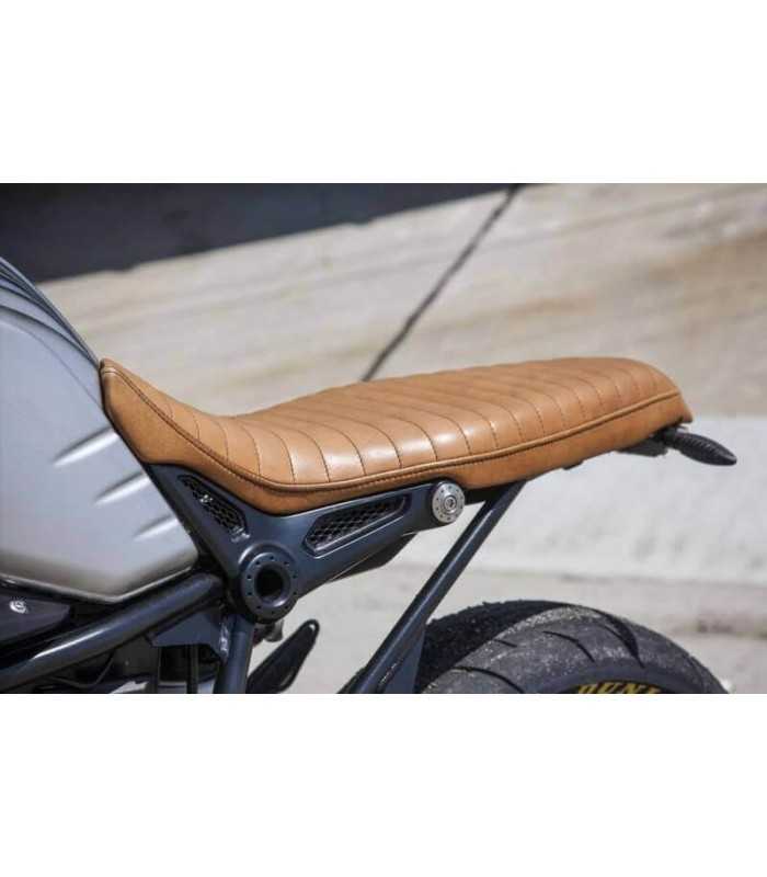 RSD BMW R nineT (2014-20) Leder Flat Out Enzo Sitz SCHWARZ