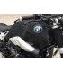 UNIT GARAGE BMW R-NINE-T COVER SERBATOIO IN CROSTA DI CUOIO CON PORTAPACCHI