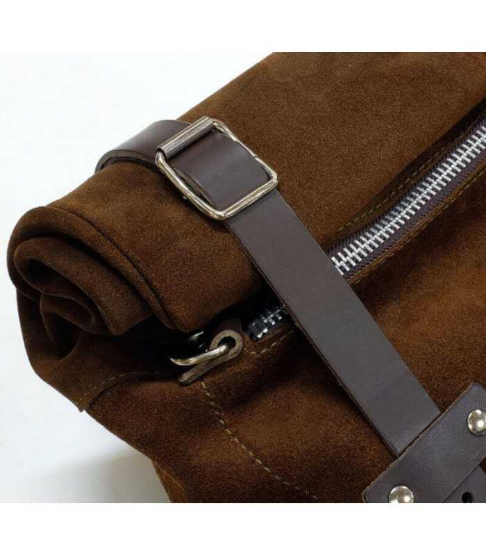 UNIT GARAGE WAXED SUEDE SIDE PANNIER + SUBFRAME BMW R- NINET