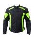 Motorcycle jacket Prexport Oasy waterproof black yellow