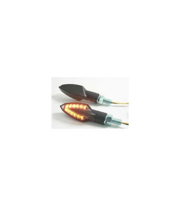 COPPIA FRECCE A LED OMOLOGATE VETRO FUMÈ