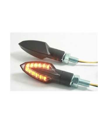 PAIRS LED SMOKE - LENS TURN SIGNAL APPROVED