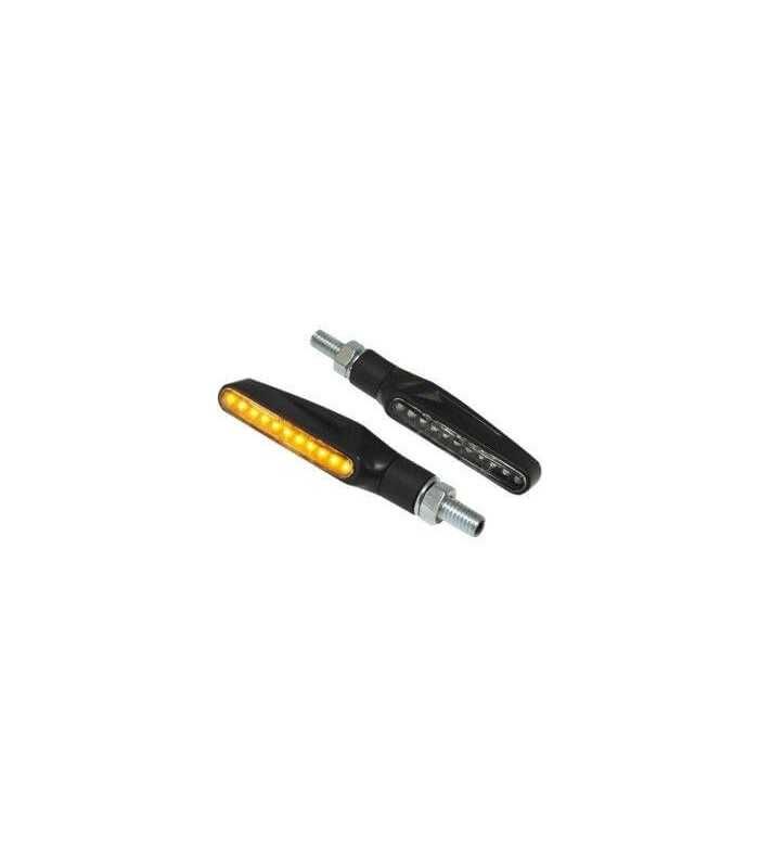 COPPIA FRECCE A LED OMOLOGATE  VETRO FUMÈ