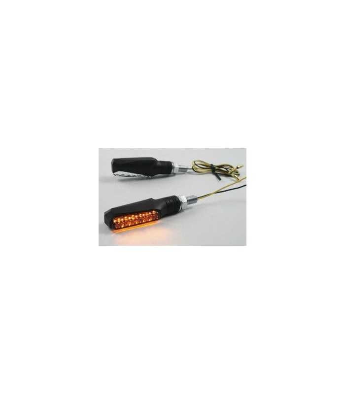 COPPIA FRECCE A LED OMOLOGATE  VETRO BIANCO