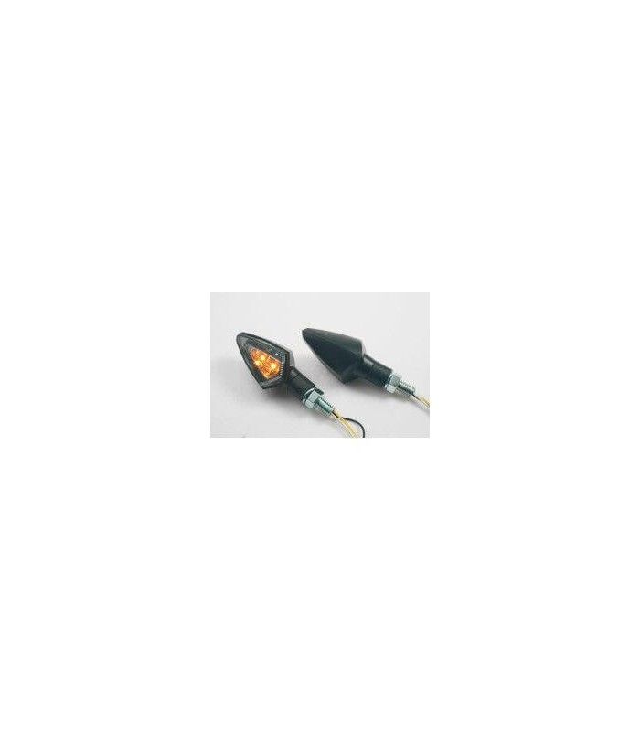 COPPIA FRECCE A LED OMOLOGATE  VETRO BIANCO