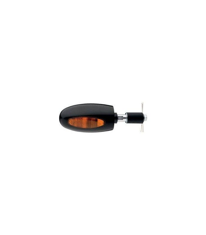 BL 1000 WHITE HALOGEN BAR END INDICATOR CLEAR BRASS BLACK  ORANGE GLASS HOMOLOGATED