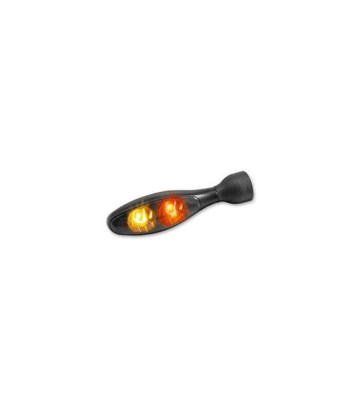 COPPIA FRECCE MICRO 1000 DF luci freno, le luci codone e gli indicatori di direzione OMOLOGATE  NERO