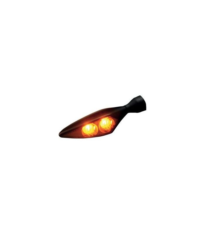 KELLERMANN ECE CLIGNOTANT GAUCHE NOIR MICRO RHOMBUS