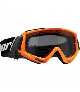 Thor Combat Racer sand orange mx goggle