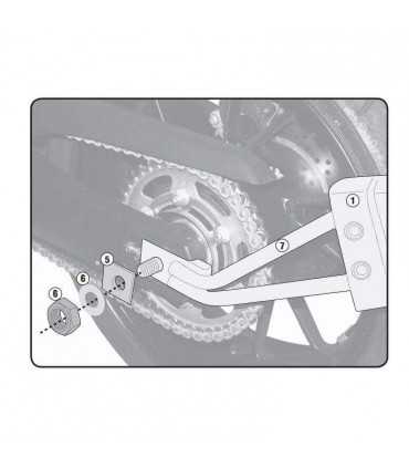 Givi Rm2122kit YAMAHA MT-09 Tracer (2015-17)