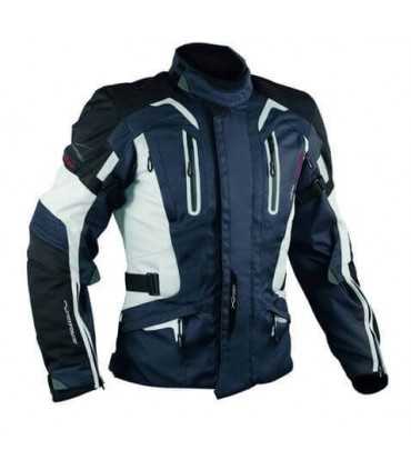 A-PRO Tesla motorradjacke waterproof dark blau
