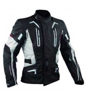 Veste A-PRO TESLA impermeable noir gris