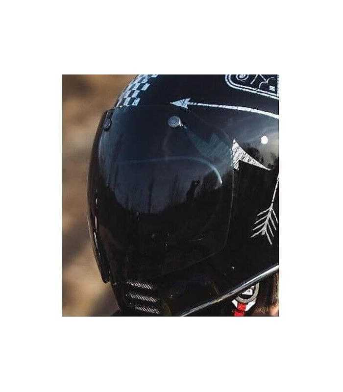 PREMIER VISOR MX 3 BOTTONS DARK