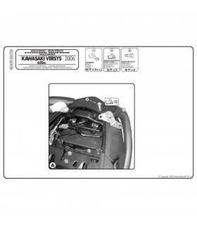 GIVI Plx447kit To Fix Pl447 Or Plx447 KAWASAKI Versys 650 (2006-2009)