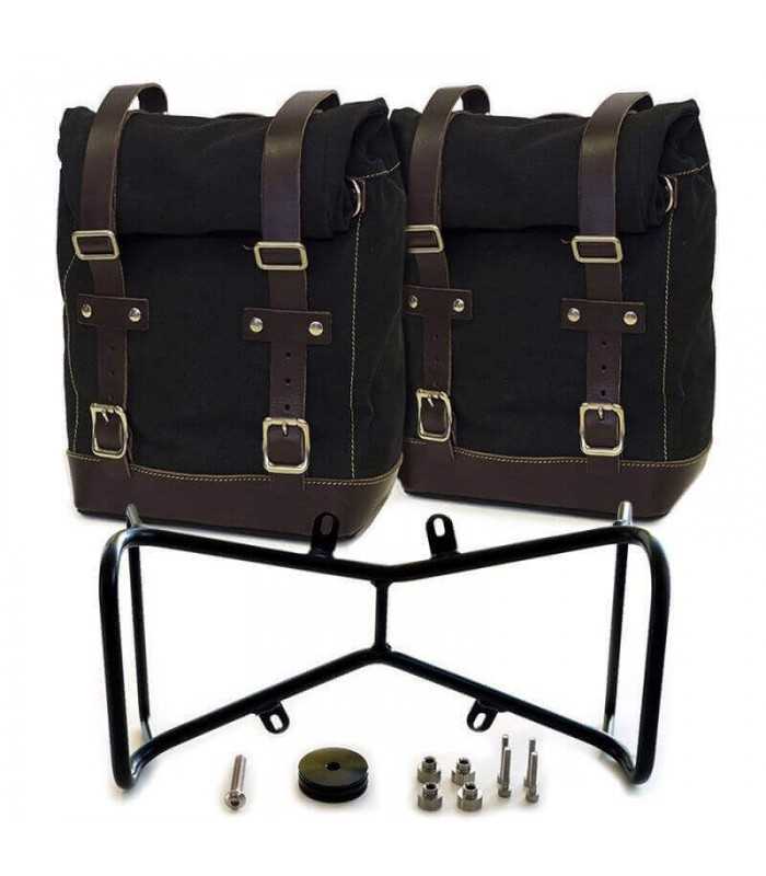 UNIT GARAGE DUE SEITENTASCHENI CANVAS  BMW R NINE T