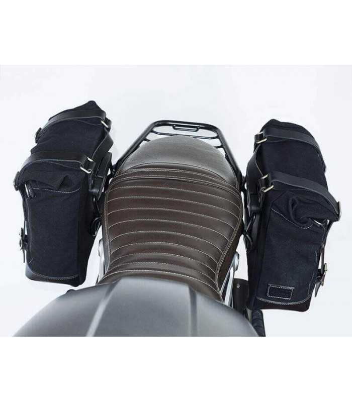 UNIT GARAGE DUE SEITENTASCHENI CANVAS  BMW R NINE T