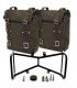 UNIT GARAGE TWO SIDE PANNIERS CANVAS + SYMMETRICAL DOUBLE SUBFRAME BMW R NINE T