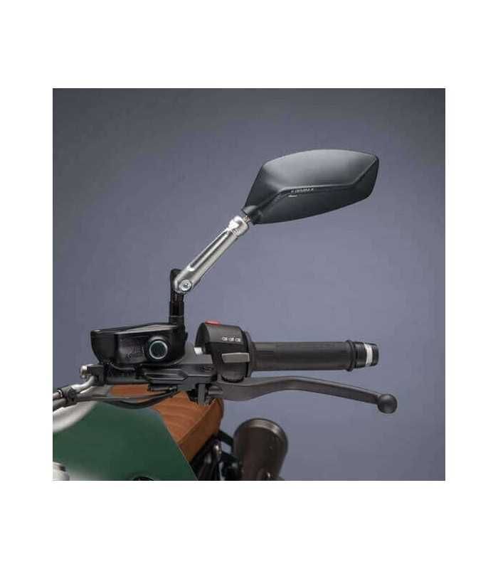 Lightech SPEAL027 Coppia Specchietti In Alluminio Nero