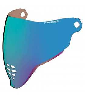 ICON AIRFLITE VISIERE MIRROR BLUE