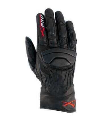 A-pro Guanti in pelle Firepower nero