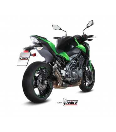 MIVV DOUBLE GUN K.045.LDG KAWASAKI Z900 (2017-) OMOLOGATO