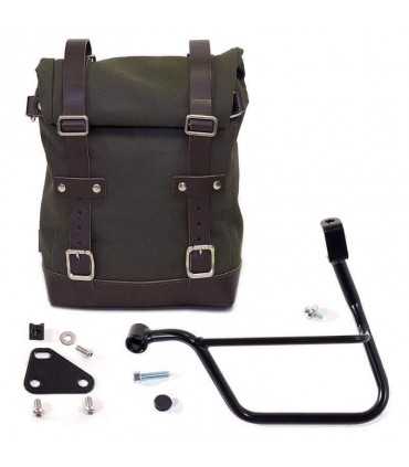 UNIT GARAGE BORSA LATERALE CANVAS + TELAIO TRIUMPH THRUXTON DX