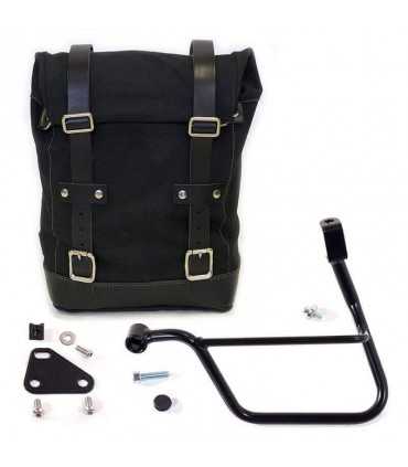 UNIT GARAGE BORSA LATERALE CANVAS + TELAIO TRIUMPH THRUXTON DX