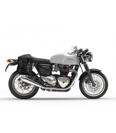 UNIT GARAGE BORSA LATERALE CANVAS + TELAIO TRIUMPH THRUXTON DX