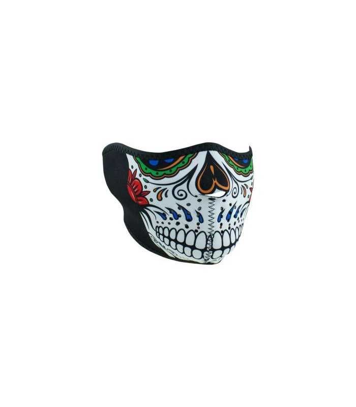 ZAN HALF MASK MUERTE SKULL