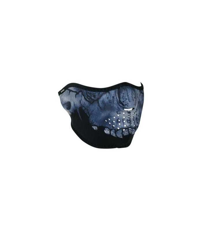 ZAN HALBMASKE MIDNIGHT SKULL