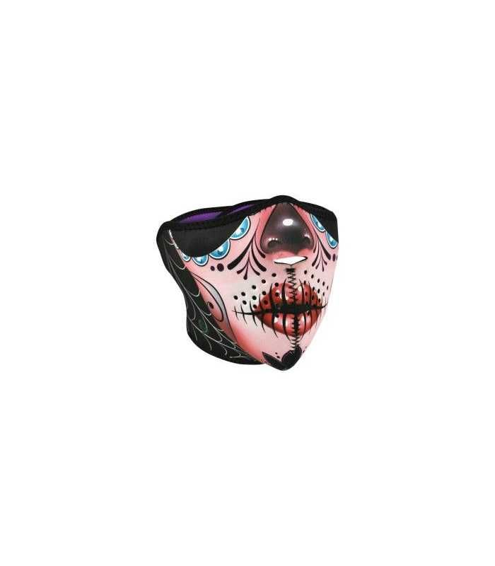 ZAN HALF MASK SUGAR SKULL
