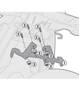 Givi 4108Kit Kawasaki Ninja 300 (2013-18)