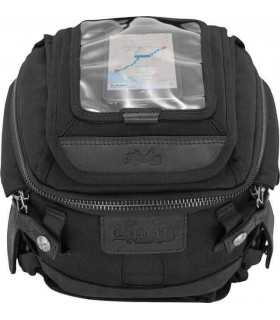 BURLY TANKRUCKSACK wax cotton SCHWARZ 2