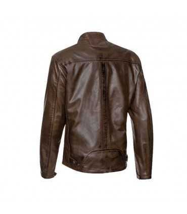 Veste en cuir Ixon Crank brown