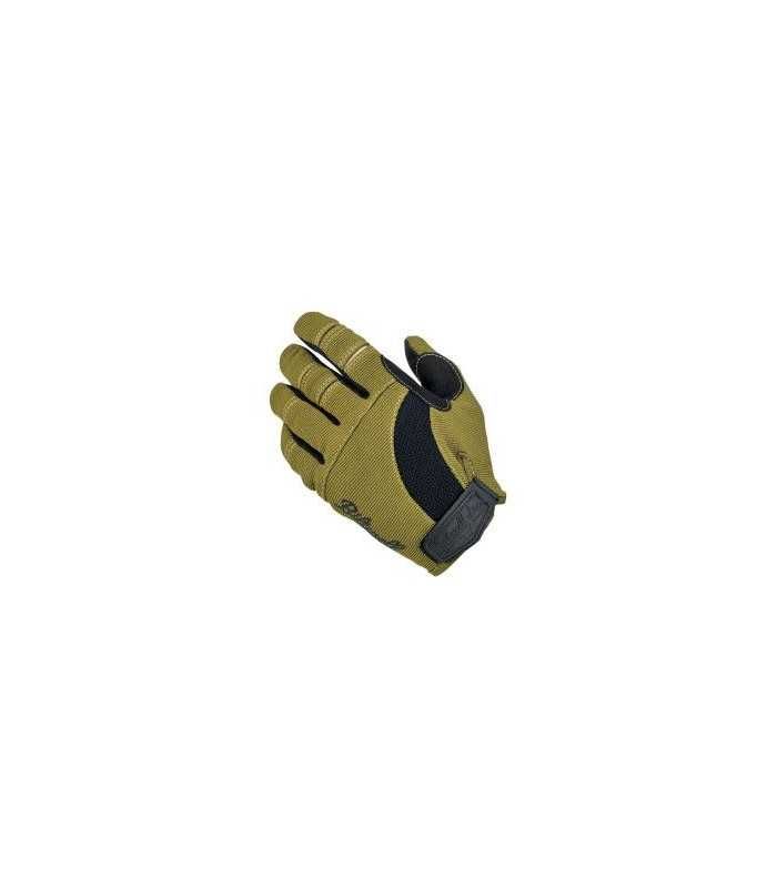 Biltwell moto gloves green