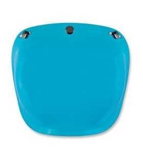BILTWELL VISIERE BUBBLE 3 BOTTONS ANTIFOG BLUE