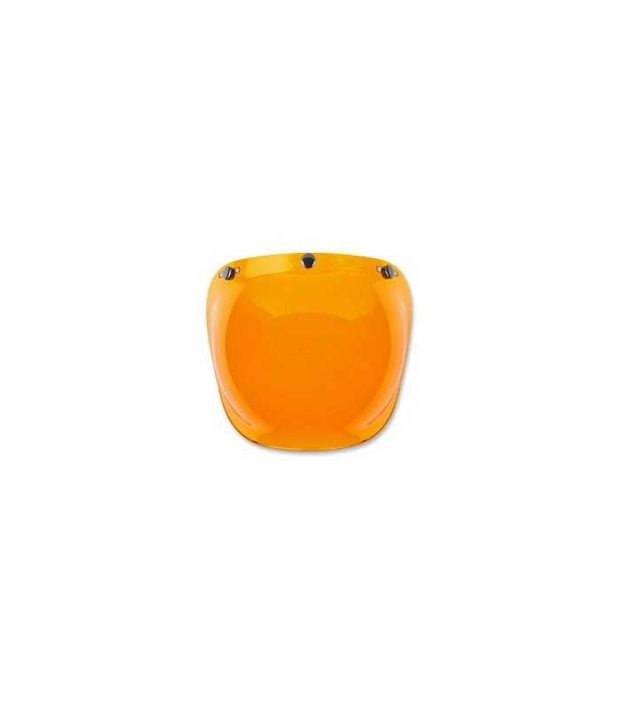 BILTWELL VISIERA TRE BOTTONI A BOLLA ANTIFOG ARANCIONE