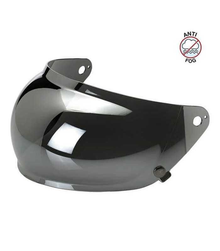 BILTWELL GRINRO S VISIER ANTIFOG bubble silver