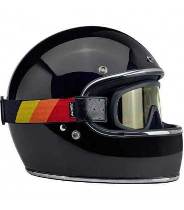 BILTWELL OVERLAND 2.0 TRI-STRIPE GOGGLE - BLACK R/Y/O