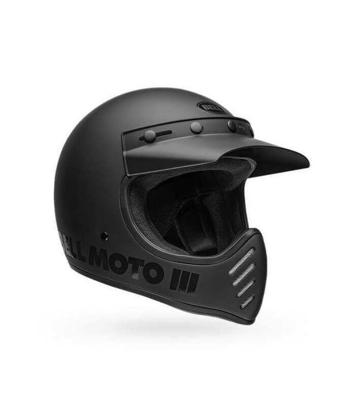 Bell Moto 3 Classic Blackout noir mat