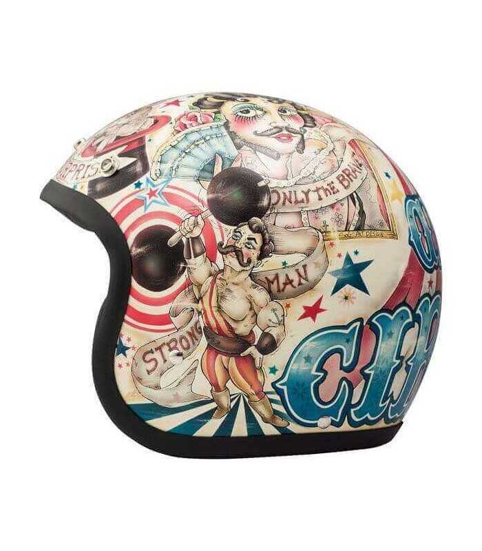Casque Jet DMD Retro Circus