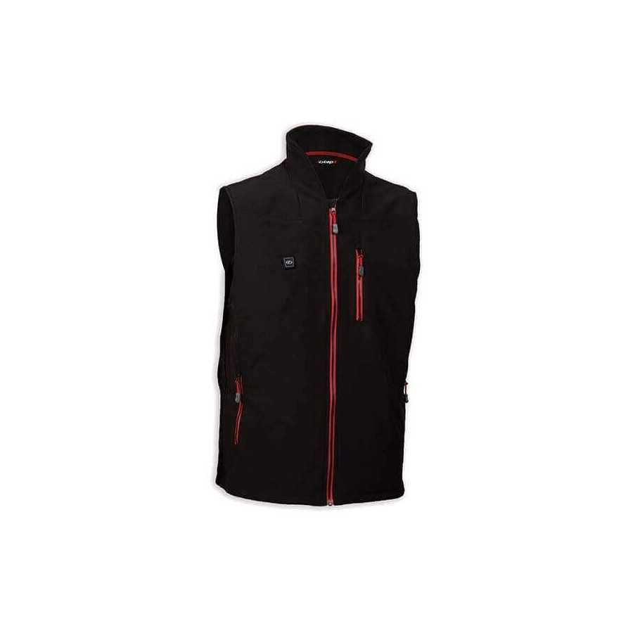 Gilet chauffant à batterie Moto Capit WarmMe Noir Vente en Ligne