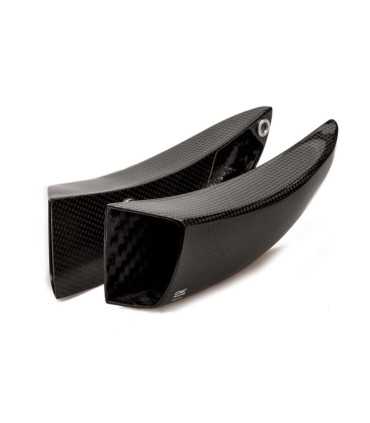 Cnc Gp Ducts - Front Brake Cooling System Matt Carbon