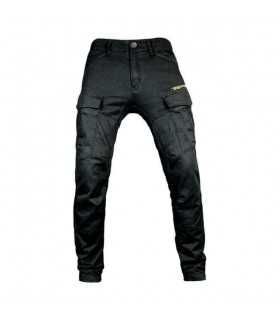 JOHN DOE STROKER CARGO XTM® JEANS LUNGHEZZA 32 NERO