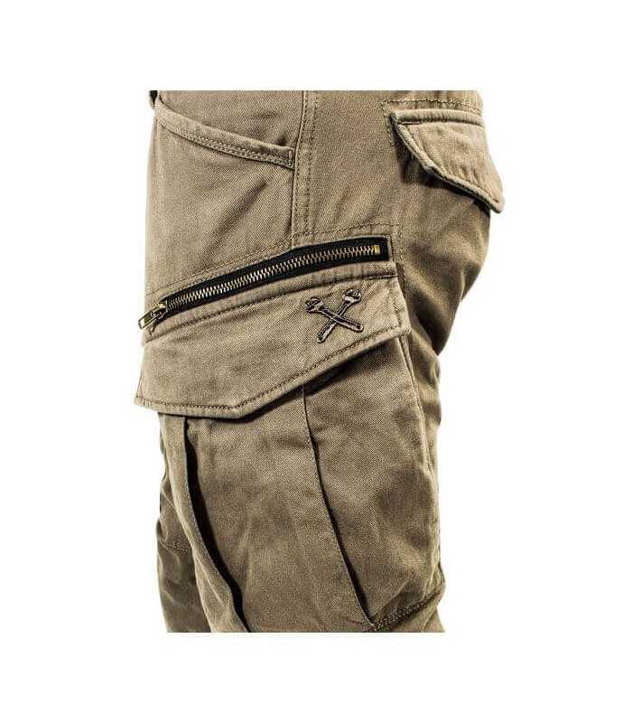 JOHN DOE STROKER CARGO XTM® JEANS 32 LONG BROWN