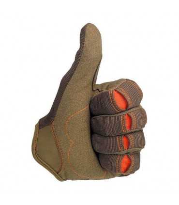 Biltwell moto gloves brown/orange