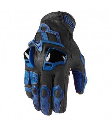 ICON GUANTI HYPERSPORT NERO BLU