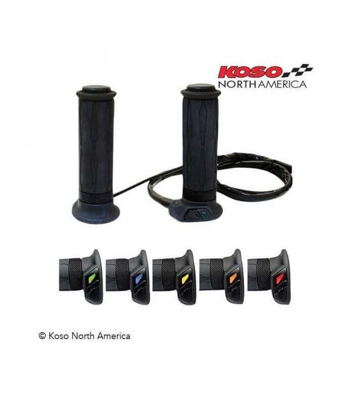 KOSO APOLLO MANOPOLE RISCALDABILI 22MM/120MM