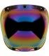 BILTWELL VISIERA TRE BOTTONI A BOLLA ANTIFOG RAINBOW