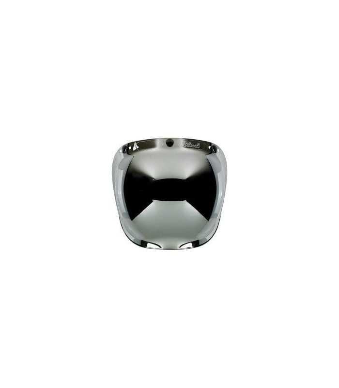 BILTWELL VISIERA TRE BOTTONI A BOLLA ANTIFOG SPECCHIO GRIGIO